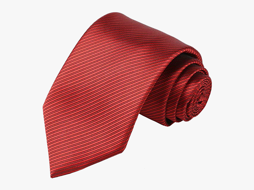 Kissties Men"s Striped Tie In Red Color - Formal Wear, HD Png Download, Free Download