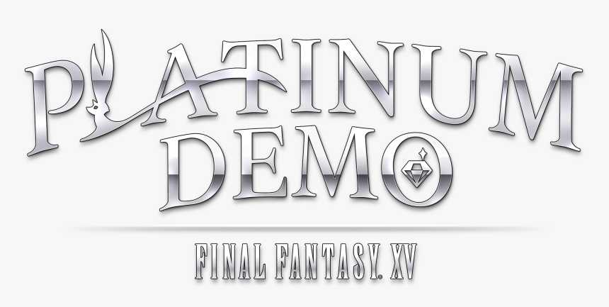 Final Fantasy Xv Logo Png - Final Fantasy Xv Platinum Demo Logo, Transparent Png, Free Download
