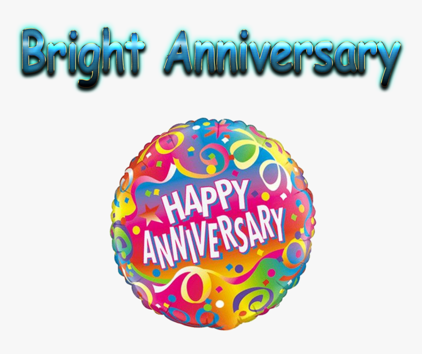 Bright Anniversary Png Free Pic - Circle, Transparent Png, Free Download