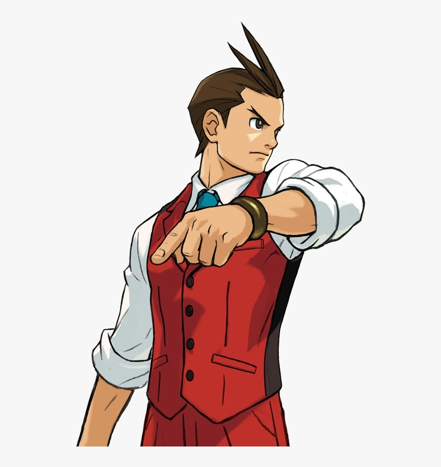 Apollo Justice Arm Back - Apollo Justice Ace Attorney Sprites, HD Png Download, Free Download