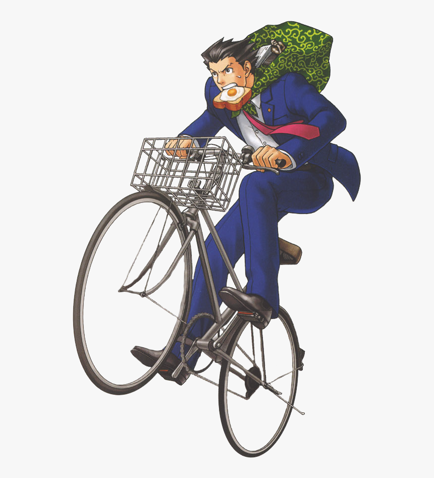 Phoenix Wright Bicycle, HD Png Download, Free Download