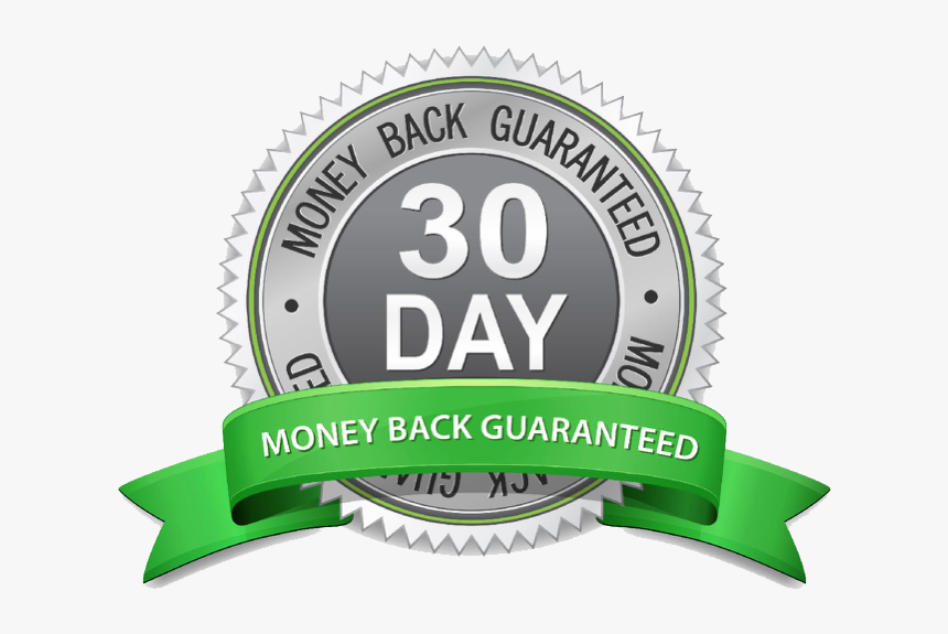 30 Day Money Back Guarantee - 30 Day Money Back, HD Png Download, Free Download