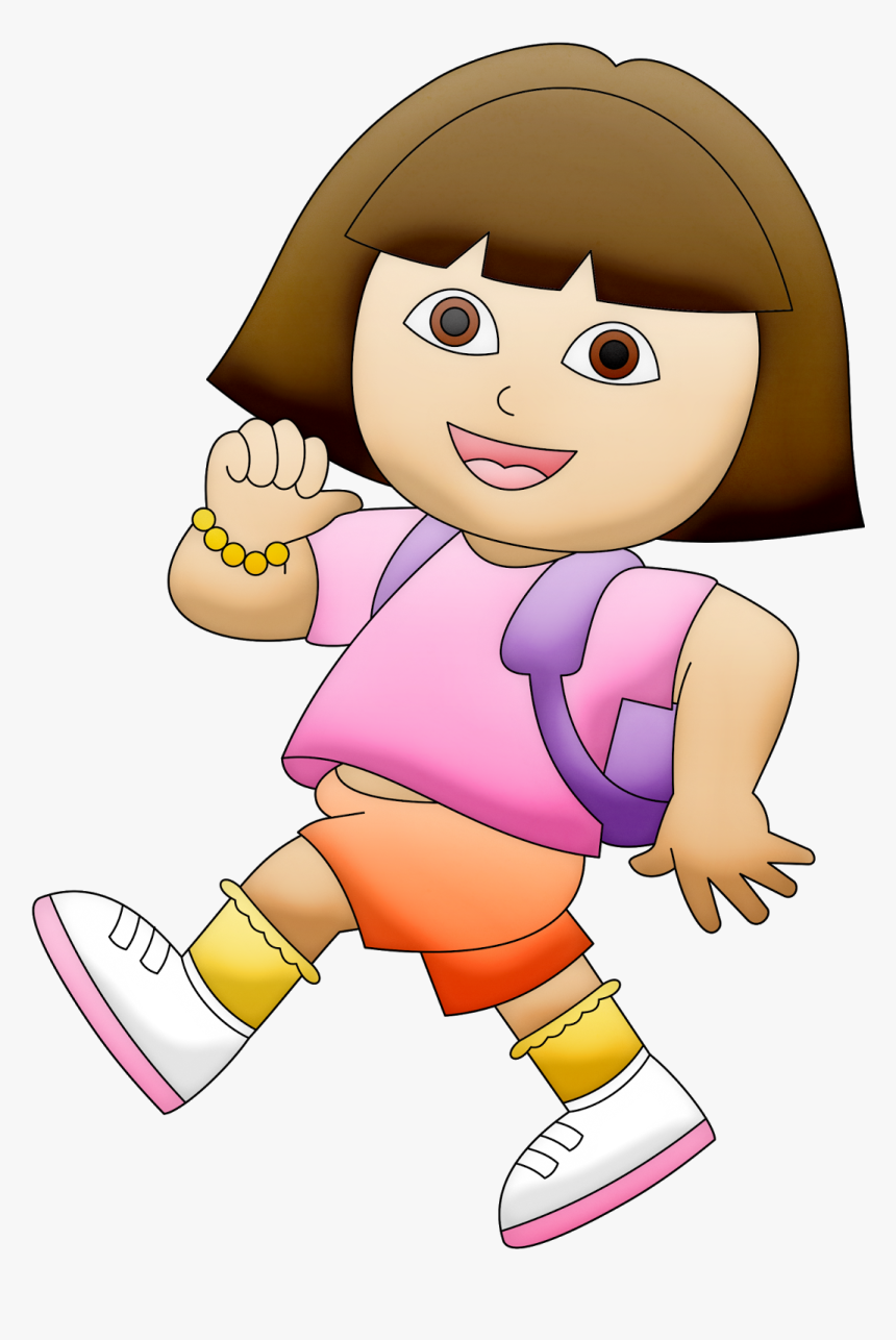 Dora The Explorer Clip Art - Cartoon, HD Png Download, Free Download