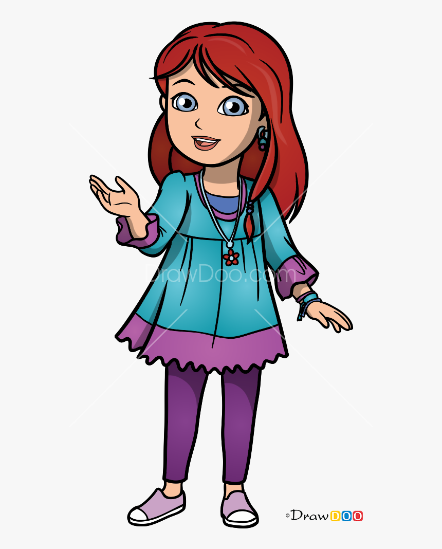 How To Draw Kate, Dora And Friends - Cartoon, HD Png Download, Free Download