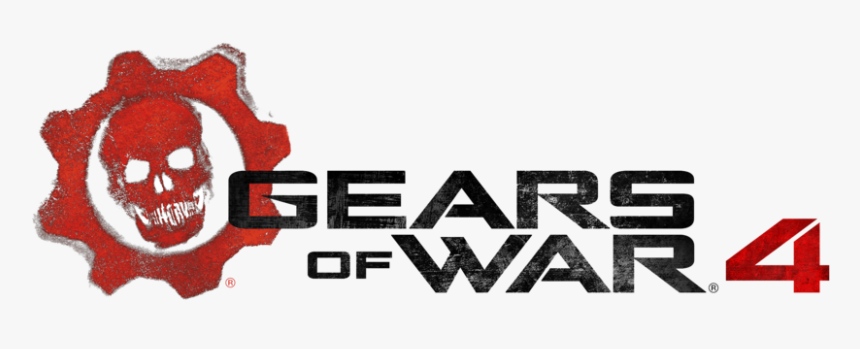 Gears Of War 4 Png - Gears Of War 4 Logo, Transparent Png, Free Download