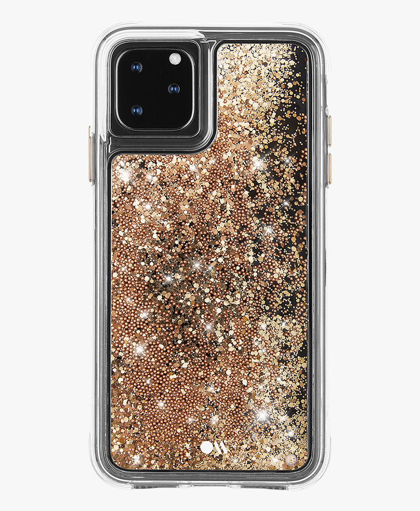 Case-mate Waterfall Gold Case For Iphone 11 Pro Max - Casemate Glitter Iphone 11 Pro Max, HD Png Download, Free Download