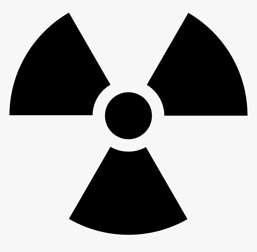 Radioactive Symbol Png - Radiation Svg, Transparent Png, Free Download