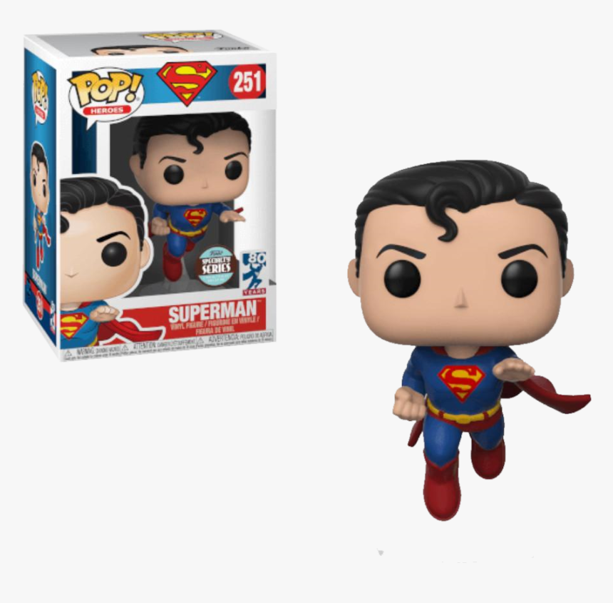 Superman"

 
 Data Rimg="lazy"
 Data Rimg Scale="1"
 - Funko Pop Superman 80th Anniversary, HD Png Download, Free Download