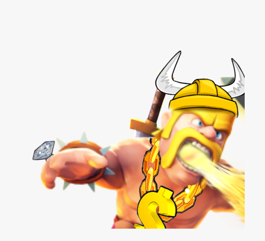 Transparent Clash Of Clans Barbarian Png - Transparent Clash Of Clans Png, Png Download, Free Download