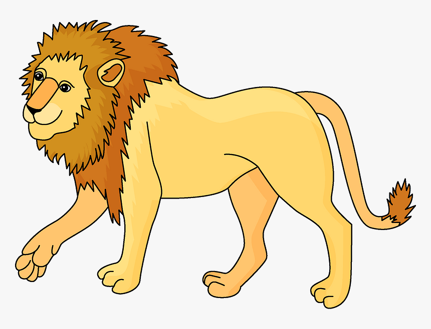 Lion Clipart - Masai Lion, HD Png Download, Free Download