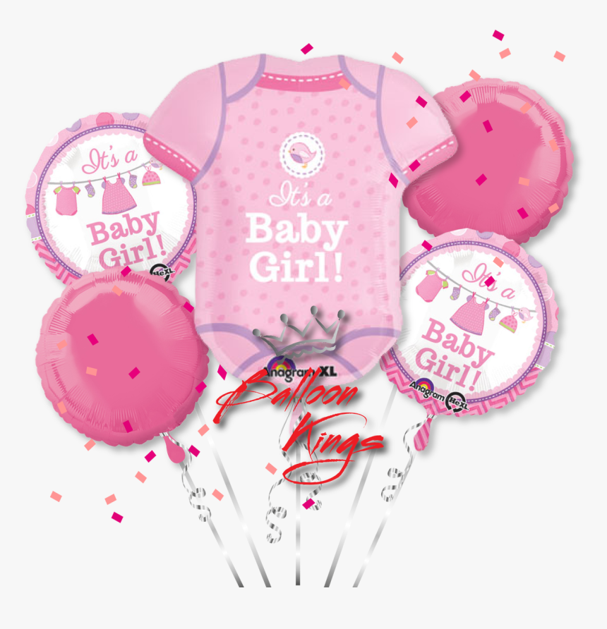 It"s A Girl Balloons For Kids - Its A Girl Balloons Bouquet, HD Png Download, Free Download