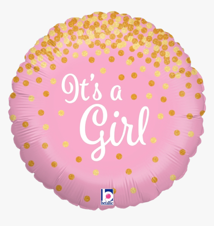 Glittering It"s A Girk Foil Balloon - It's A Girl Balloon, HD Png Download, Free Download