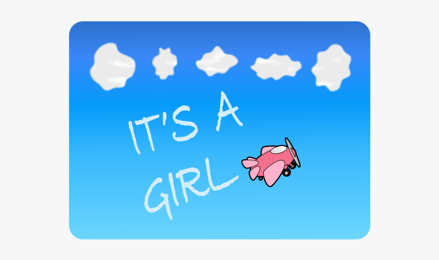 It"s A Girl - Free, HD Png Download, Free Download