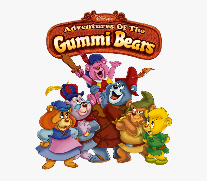 Transparent Gummy Bear Clipart - Gummi Bears Disney Plus, HD Png Download, Free Download