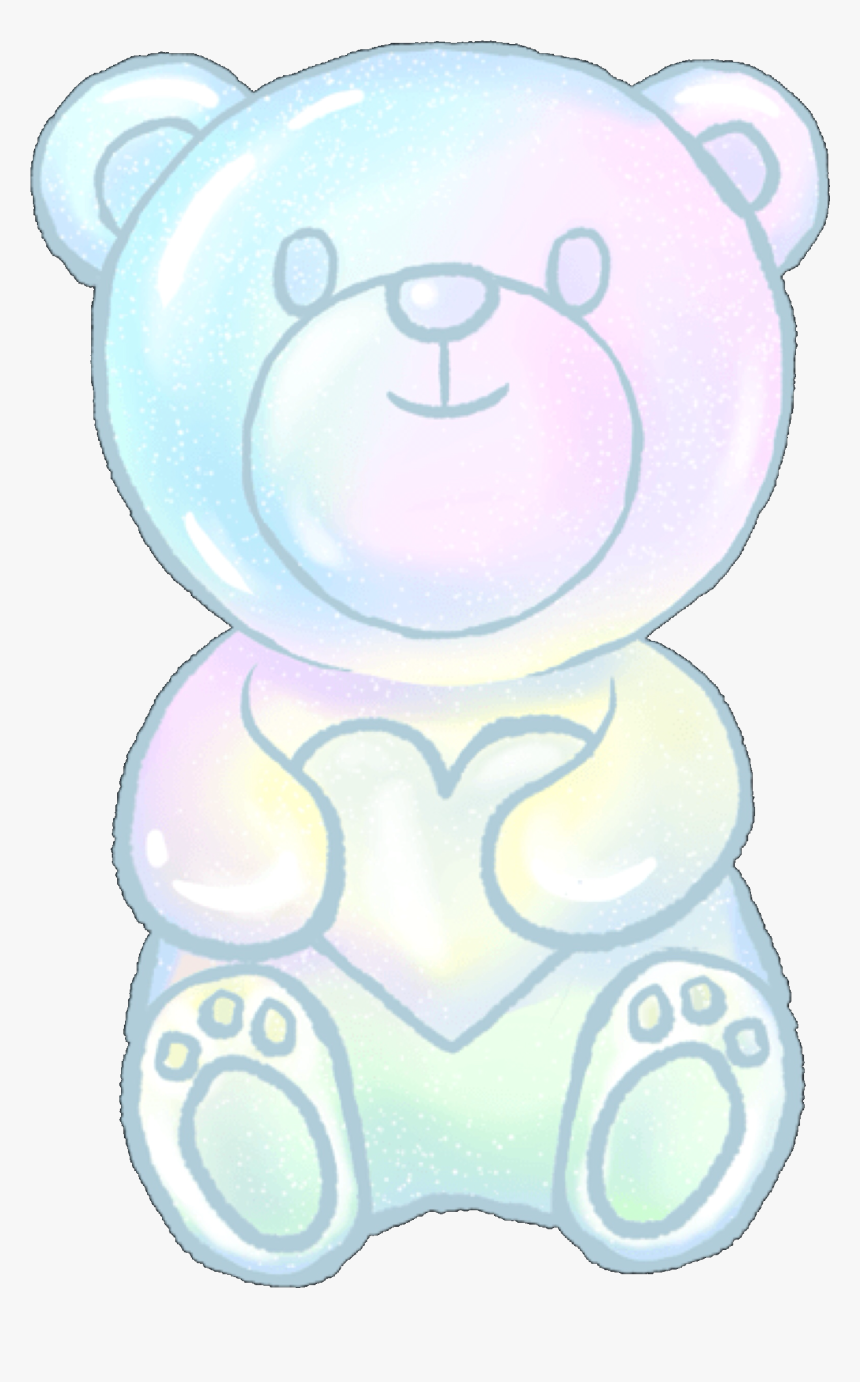 Super Cute Gummy Bear Sticker 👍 - Cute Cartoon Gummy Bear, HD Png Download, Free Download