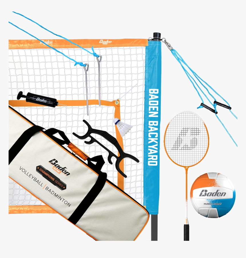 Champions Volleyball & Badminton Set"
 Class= - Baden Sports, HD Png Download, Free Download