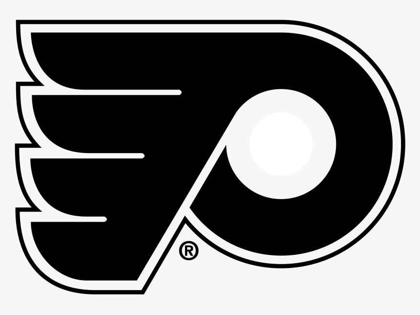 Philadelphia Flyers Logo Black And White - Philadelphia Flyers Logo Png, Transparent Png, Free Download
