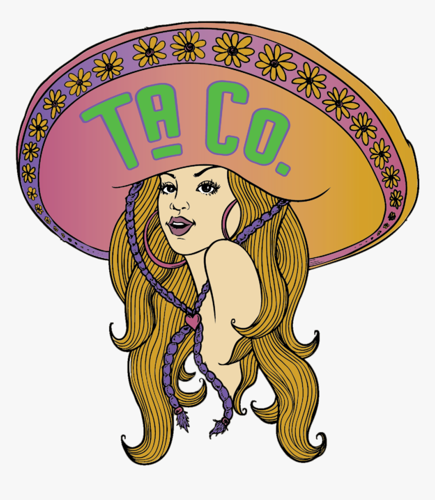 Ta Co Girl - Cartoon, HD Png Download, Free Download