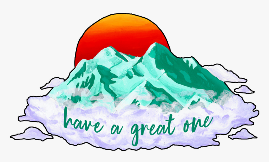 Mountains Text Outline, HD Png Download, Free Download