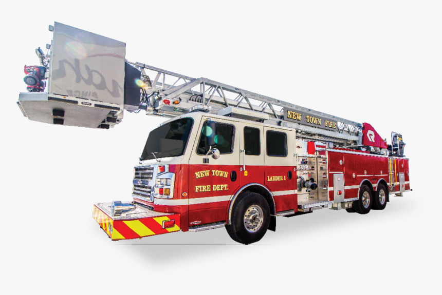 New Town Fire North Dakota Aerial - Fire Apparatus, HD Png Download, Free Download
