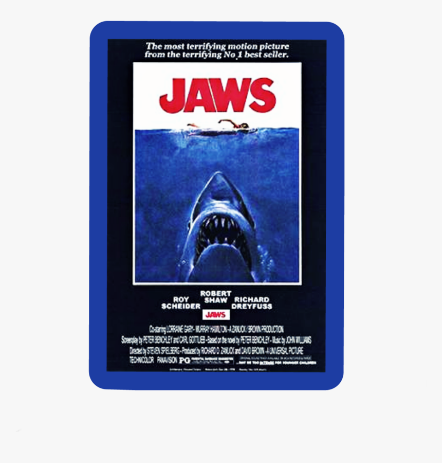 #ftesticker #jaws - Jaws Movie Poster, HD Png Download, Free Download