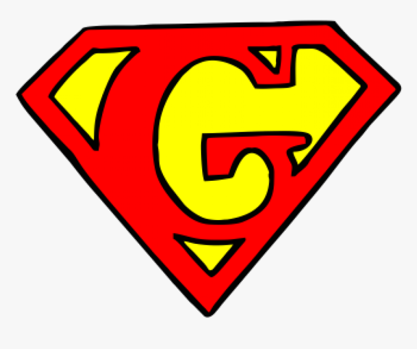 Superman Logo With Letter G, HD Png Download, Free Download
