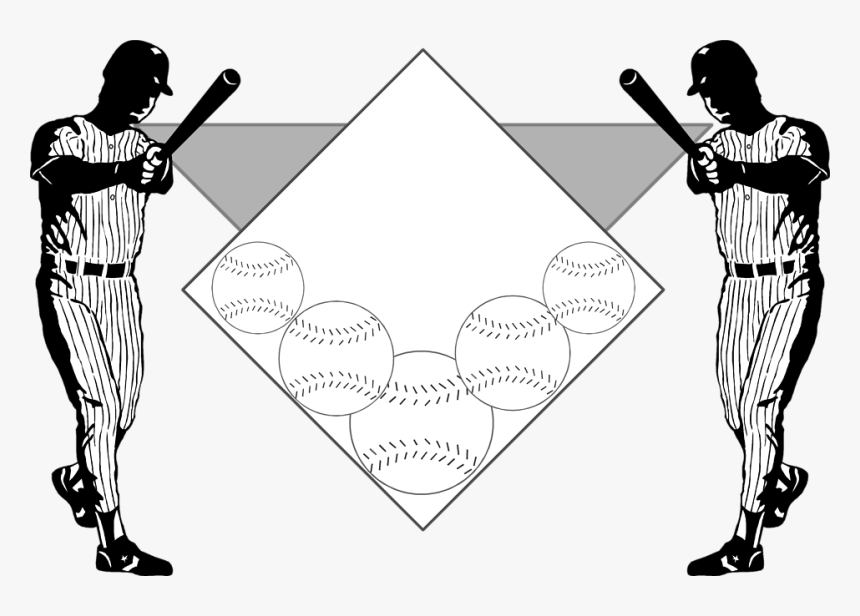 Baseball Player Sliding Into Home Plate Clipart Vector - Baseball Transparent Background Png, Png Download, Free Download