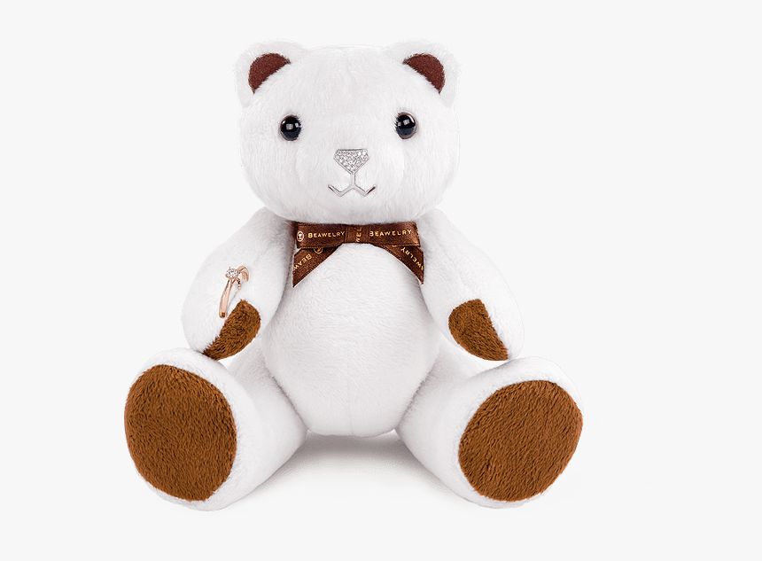 Soft Toys Classic Soft Toy Bear I Love Helper Beige - Teddy Bear, HD Png Download, Free Download