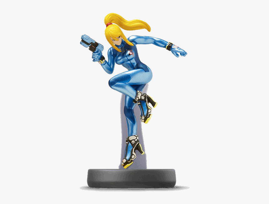 Super Smash Bros Amiibo Zero Suit Samus, HD Png Download, Free Download