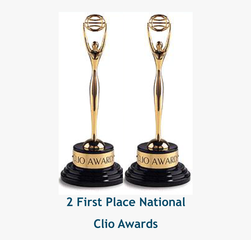 Transparent First Place Trophy Png - Clio Awards, Png Download, Free Download