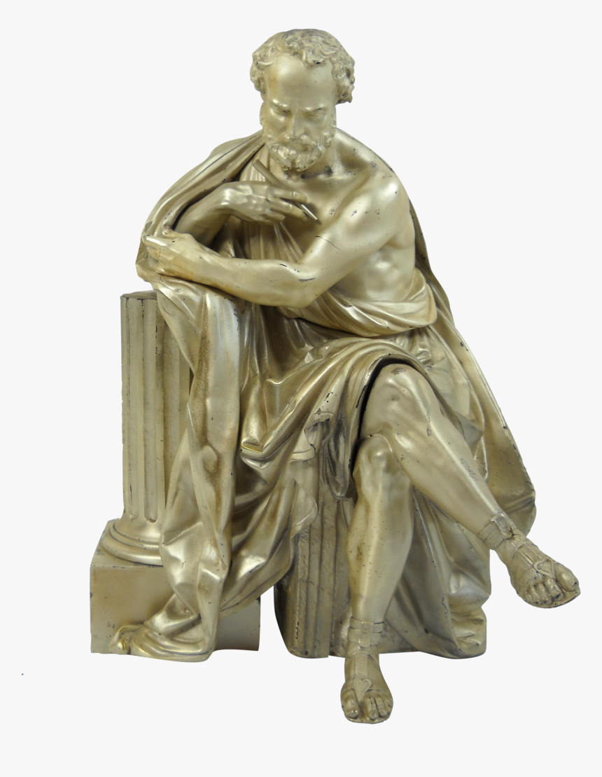 Socrates Statue Png - Statue, Transparent Png, Free Download