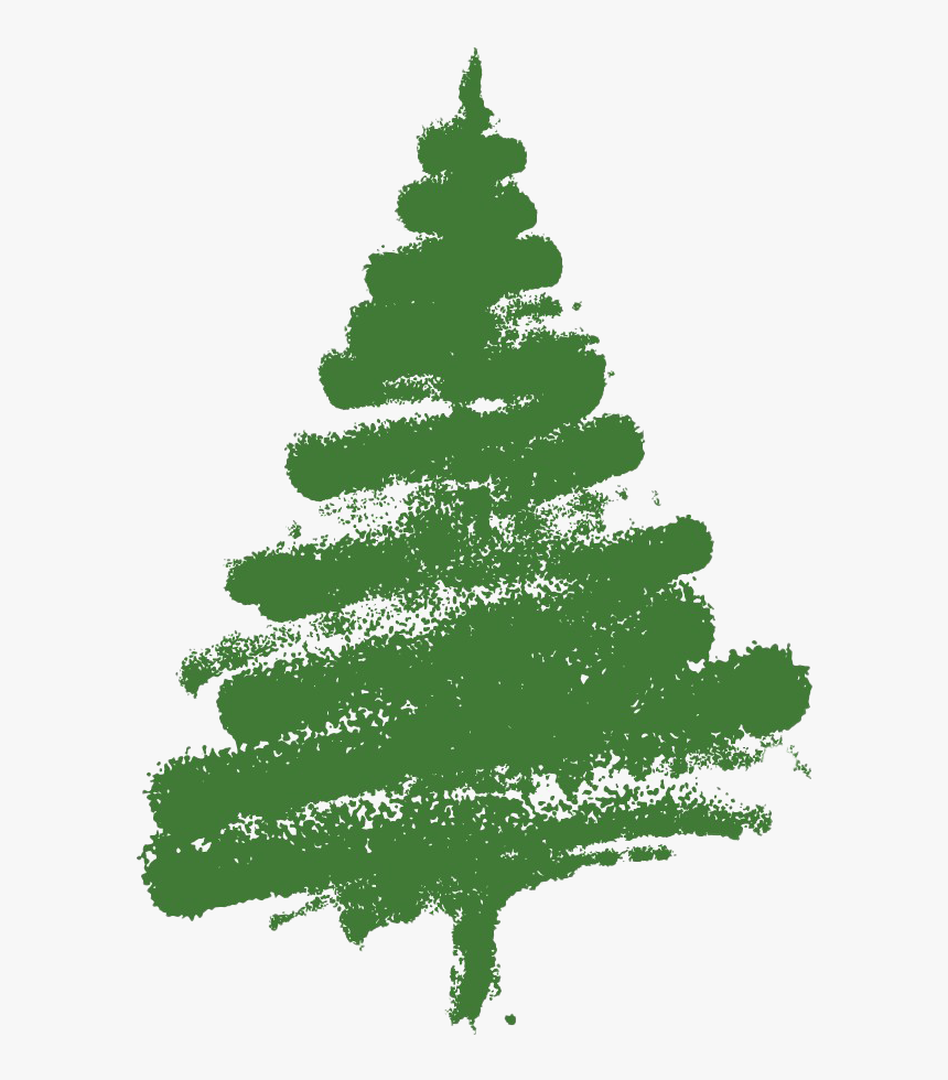 Evergreen Png Photos - Vintage Christmas Tree Clip Art, Transparent Png, Free Download