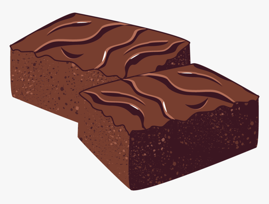 Delectable Brownies - Chocolate, HD Png Download, Free Download