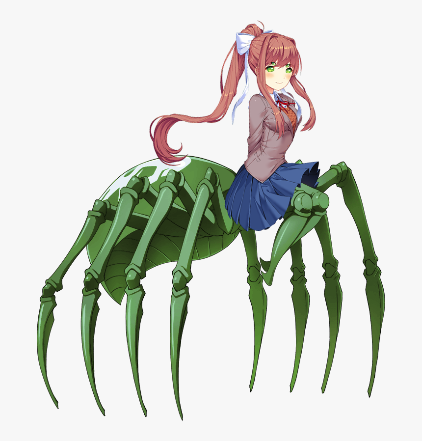 View Samegoogleiqdbsaucenao Spider Monika , - Rachnera Monster Musume, HD Png Download, Free Download