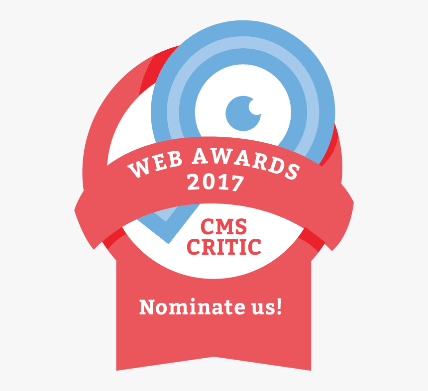 The 2017 Cms Critic Web Awards Are Now Open For Nominations - Cms Critic, HD Png Download, Free Download