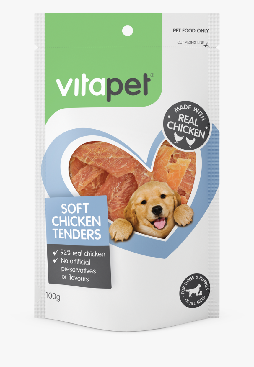 Vitapet Soft Chicken Tenders Dog Treats - Vitapet Soft Chicken Tenders, HD Png Download, Free Download