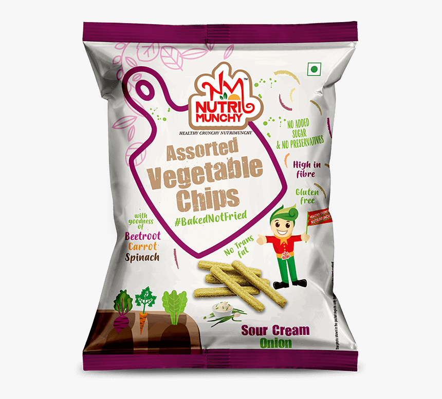 Vegetable Chips Sour Cream - Vegetable Chip, HD Png Download, Free Download