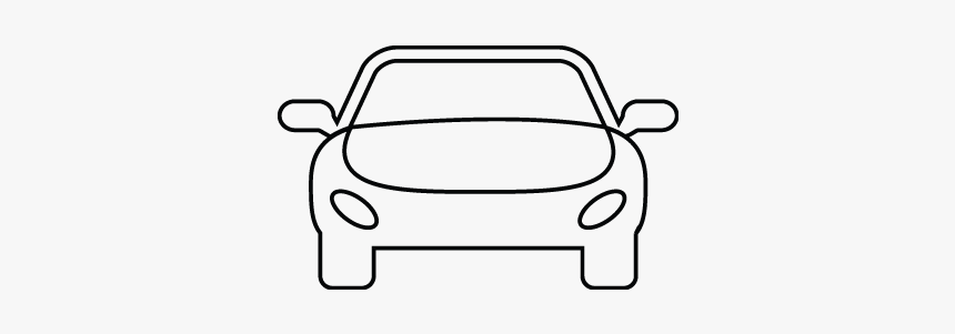 Automobile, Cab, Car, Taxi, Transport, Van, Vehicle - Line Art, HD Png Download, Free Download