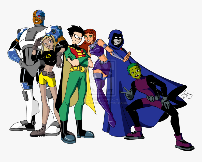 Teen Titans - Teen Titans Nightwing, HD Png Download, Free Download