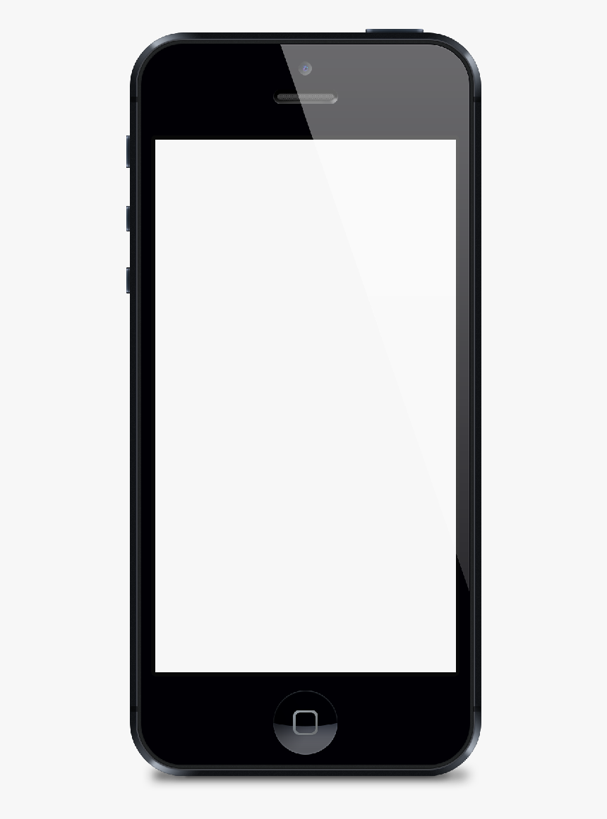 Iphone 5 Back Png - Transparent Phone Png, Png Download, Free Download