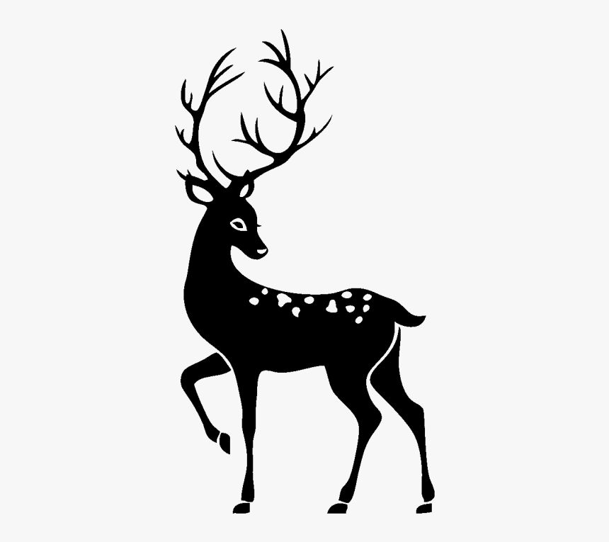 Transparent Background Deer Clip Art, HD Png Download, Free Download