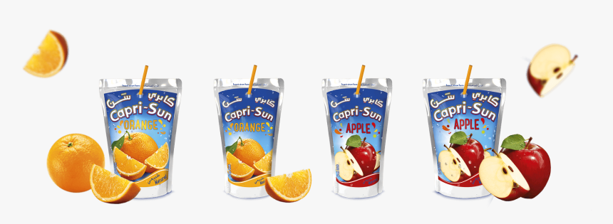 Capri-sun Orange 200ml Orange 100ml Apple 100ml Apple - Capri Sun, HD Png Download, Free Download