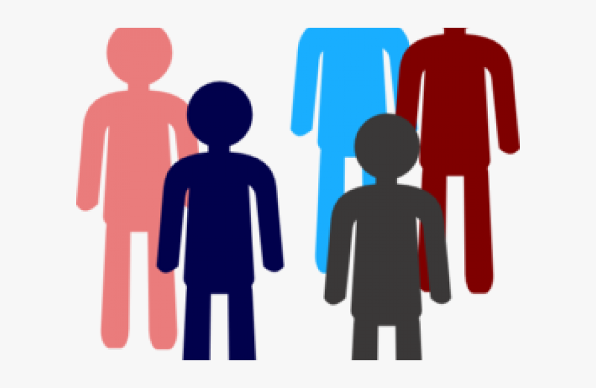 People Cliparts Transparent - Group Of People Clipart Transparent Background, HD Png Download, Free Download