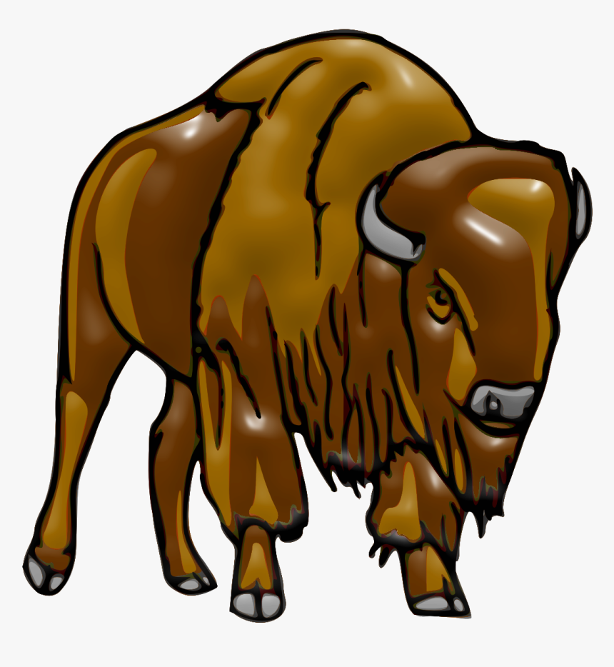 Bison Leif Lodahl 01 1200×1273 451 Kb - No Background Clipart Bison, HD Png Download, Free Download