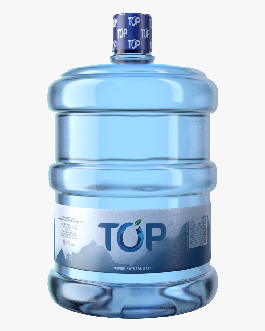 Top Jar - Bottled Water In Ethiopia, HD Png Download, Free Download