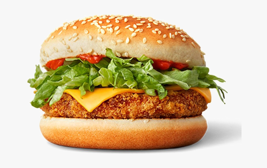 Mcdonalds Burger Png Background Image - Veg Burger Png, Transparent Png, Free Download