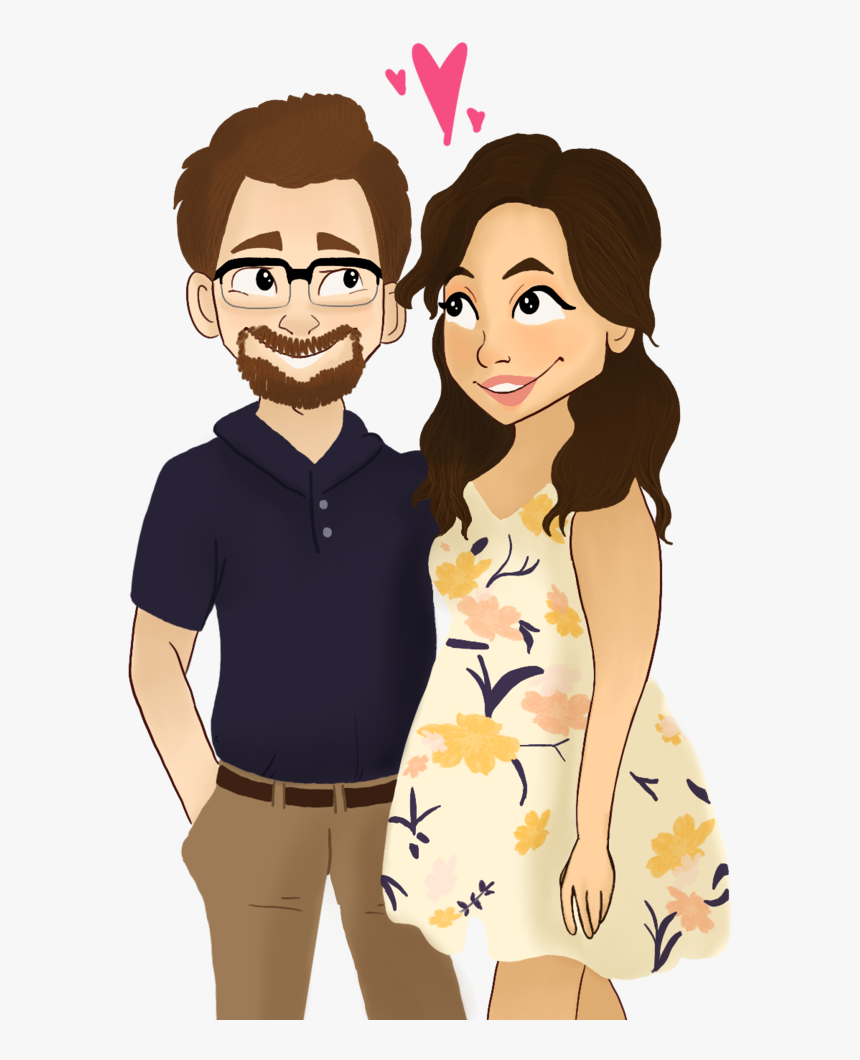 Couple - Cartoon, HD Png Download, Free Download