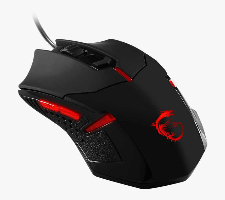 Msi Interceptor Ds B1 Gaming Mouse - Msi Gaming Mouse Red, HD Png Download, Free Download
