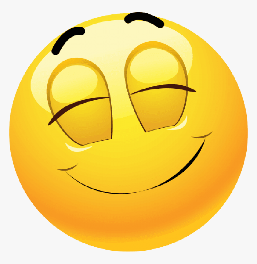 Smiley Looking Happy Png Image - Bliss Smiley, Transparent Png, Free Download