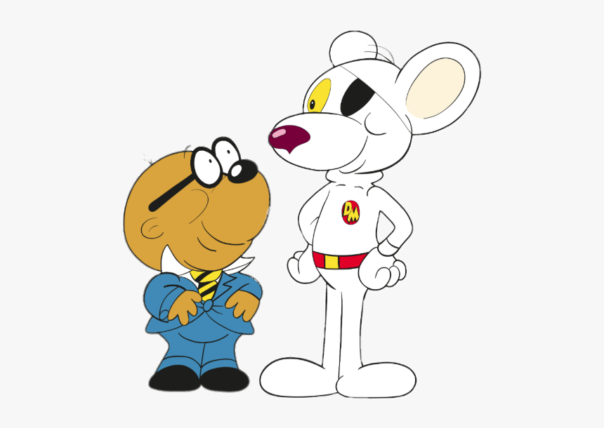 Danger Mouse And Penfold Smiling - Danger Mouse, HD Png Download, Free Download